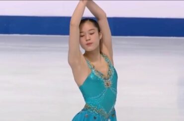 Tomoe KAWABATA 川畑和愛 SP 世界ジュニア 2019 ISU World Junior Championships