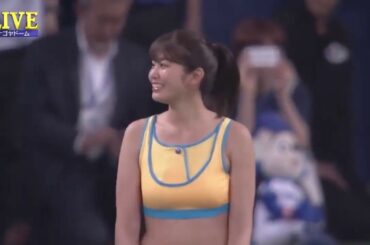 稲村亜美 Ceremonial First Pitch