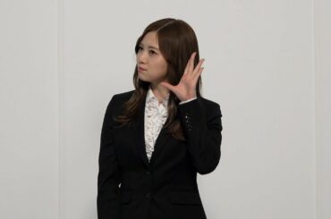 乃木坂46　はるやま2020フレッシャーズ応援メッセージ　白石 麻衣