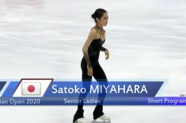 Satoko MIYAHARA - SP - 2020 Bavarian Open - 宮原知子 - バヴァリアンオープン