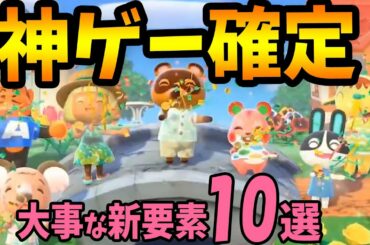 地面や崖、川も自由に変えれる！巨大な水族館作りなど超進化した新要素まとめ【あつまれどうぶつの森 最新情報】