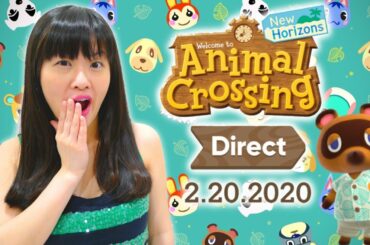 Animal Crossing: New Horizons Direct 2.20.2020 REACTION