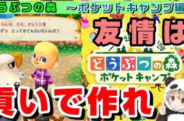 【あつ森発売記念実況】どうぶつの森 ポケットキャンプ　友情は 貢いで稼げ ホトトギス【発売日までに過去作全制覇！】