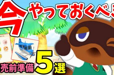 発売直後から快適にプレイするために！今やっておくべき発売前準備５選【あつまれどうぶつの森 最新情報】