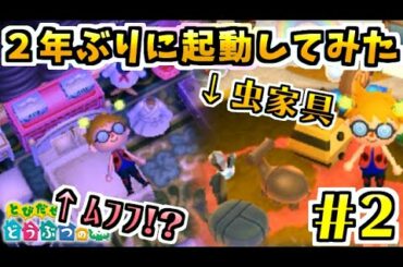 【とび森】学生生活を捧げた「とびだせ どうぶつの森」を２年ぶりに起動してみた　#2【あつ森予習】