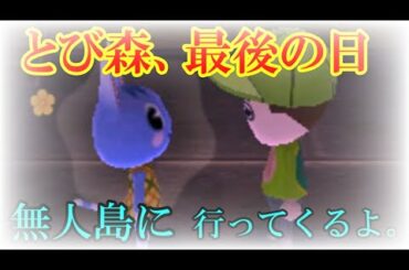 どうぶつの森　無人島 出発まであと数時間。かめきちが最後にしたこととは・・・【 ゆっくり実況 】Part44