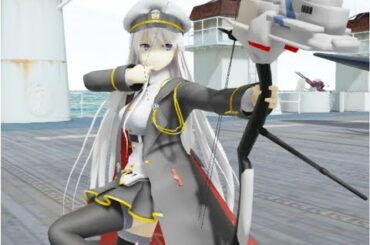 [MMD Azur Lane] 上坂すみれ - 激昂壮志 [USS/Enterprise]