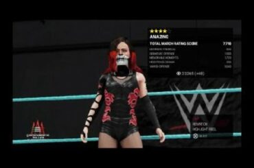 WWE 2K19 Rosemary vs Ruby Rose vs Panty Anarchy vs Chiaki Nanami