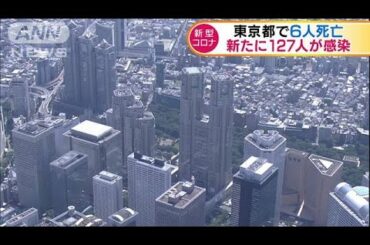 新型コロナウイルス　東京都で新たに6人が死亡(20/04/16)