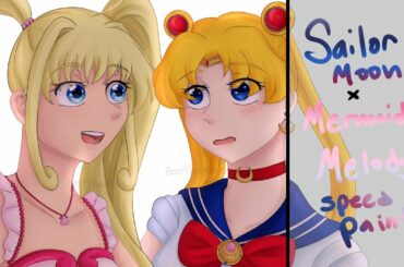 Sailor Moon x Lucia Nanami - Sailor Moon/Mermaid Melody speedpaint {fanart}