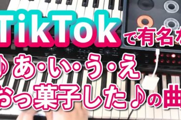 TikTokで流行ってる「あ・い・う・え・お・菓子した♪」の曲をルーパーで即興きらきらアレンジ☆