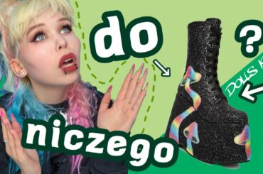 Platformy za 1000 zł - Zawiodłam się i odsyłam?!... Haul i test DOLLSKILL!