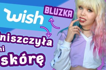 Perełki z wish! UCZULIŁA MNIE BLUZKA 😰😱 Świecące futerko?! Hit czy kit?