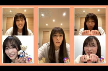 吉田沙保里 福原遥 インスタライブ 2020-05-20 可愛い二人 Instagram Live