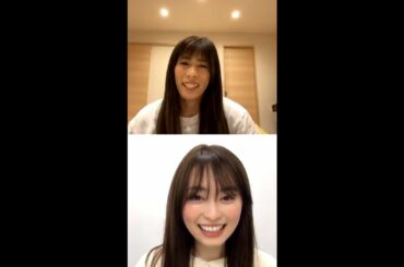 福原遥 吉田沙保里 インスタライブ 2020-05-20