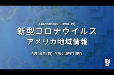 新型コロナウイルス　米国地域情報　6/14 午後11時（ET）現在