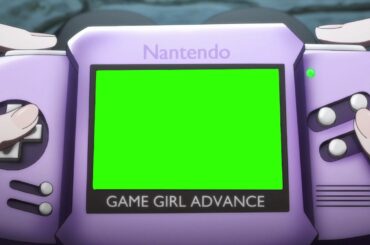 Chiaki Nanami Gaming Green Screen Template