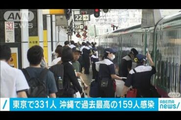 依然20～30代の割合高い東京の感染者　きょう331人(20/08/09)