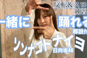 【解説付き】日向坂46 ソンナコトナイヨ　反転&スローで振付を簡単に覚えれる！！(センター/小坂菜緒)