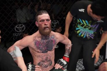 【朝倉未来VSコナーマクレガー】EA Sports UFC 4 で朝倉選手作ってマクレガーと闘ってみた！操作めっさヘタクソです!さーせん