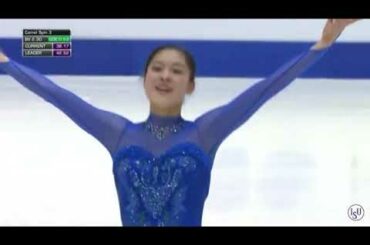 川畑和愛 Tomoe KAWABATA SP 世界ジュニアフィギュアスケート選手権2020 ISU World Junior Championships 2020.3.6