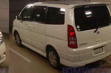 2005 NISSAN SERENA VS_SP TC24 - Japanese Used Car For Sale Japan Auction Import