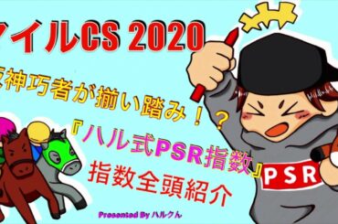 マイルCS 2020 〜ハル式PSR指数全頭紹介〜