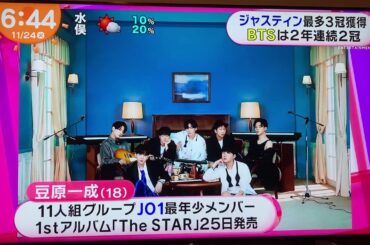 2020.11.24 めざましTV BTS