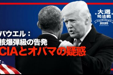 【訂正版】【米大統領選司法戦】パウエル弁護士「ドミニオン投票機にCIAとオバマが関与」