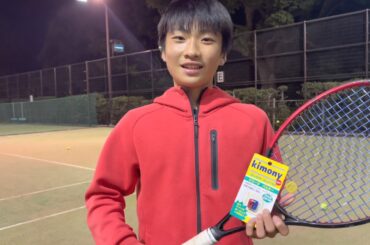 錦織圭が使用のキモニーの振動止め【ジュニアテニス】