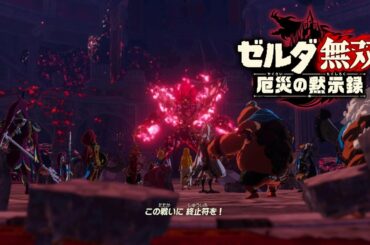 果たして結末は… ラスボスからエンディング ゼルダ無双 厄災の黙示録【Hyrule Warriors: Age of Calamity】Zelda Nintendo switch