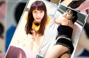 橋本環奈ちゃんと桜井日奈子ちゃんを交互に見る【比較】#Shorts