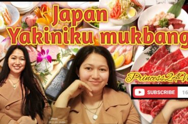 Yakiniku mukbang with my family here in Japan|Princess24Vlogs