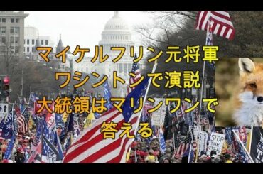 【アメリカ大統領選続報】マイケルフリン元将軍　ワシントンDCで演説 #マイケルフリン #ワシントンDC ＃ジェリコの行進