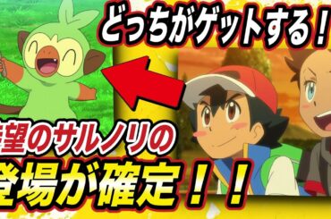 【アニポケ考察】ついにサルノリが登場！先取り情報から分かる今後サルノリをゲットする人物が衝撃的だった！！！！【速報】【サトシ】【ゴウ】【ポケモン剣盾】【ポケットモンスターソードシールド】【はるかっと】