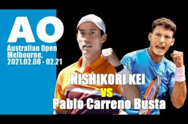 錦織圭 vs パブロ・カレーニョ ブスタ