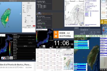 [日本地震速報]2020/05/18 宮城県沖 M5.2 震度4