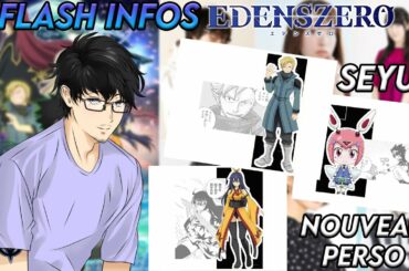 FLASH INFOS EDENSZERO - NOUVEAU SEYUU ET DESIGN !