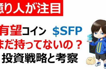 【仮想通貨SFP/SafePal】バイナンスが相場を上げてくるか？大口引き続き仕込み中。