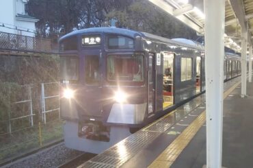 西武9000系9108Fワンマン改造車多摩湖駅発車