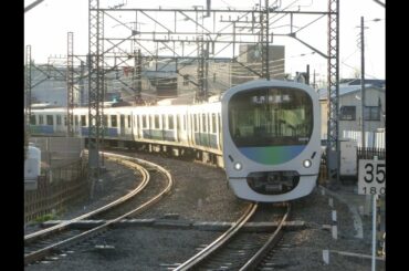 西武多摩湖線 多摩湖行き電車走行風景