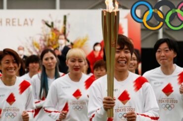 聖火リレーが福島からスタート　五輪開会式まで１２１日間の旅始まる