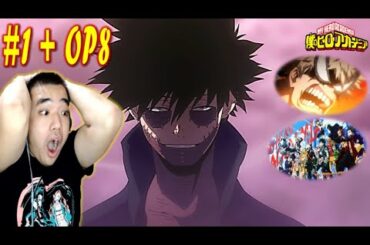 My Hero Academia Season 5 Episode 1 (89) + OPENING (No.1) REACTION [僕のヒーローアカデミア 5期 1話 + OP8 反応]