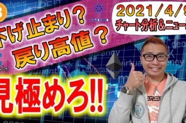 【BTC・ETH・XRP・ENJ・ADA・DOT】仮想通貨市場が全体的に上昇!!下げ止まったか戻り高値か見極めろ!!