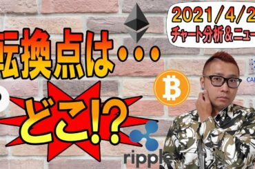 【BTC・ETH・XRP・ENJ・ADA・DOT】転換点はどこ!?下げ止まったかはまだ判断できない!!