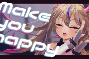 【MMDモデル配布】Make you happy / NiziU【踊ってみた】