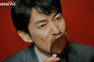 竹野内豊、悩みはアイス！？毎日コンビニで迷うクールな部長が出した答えは…「PARM」新CM＆メイキング