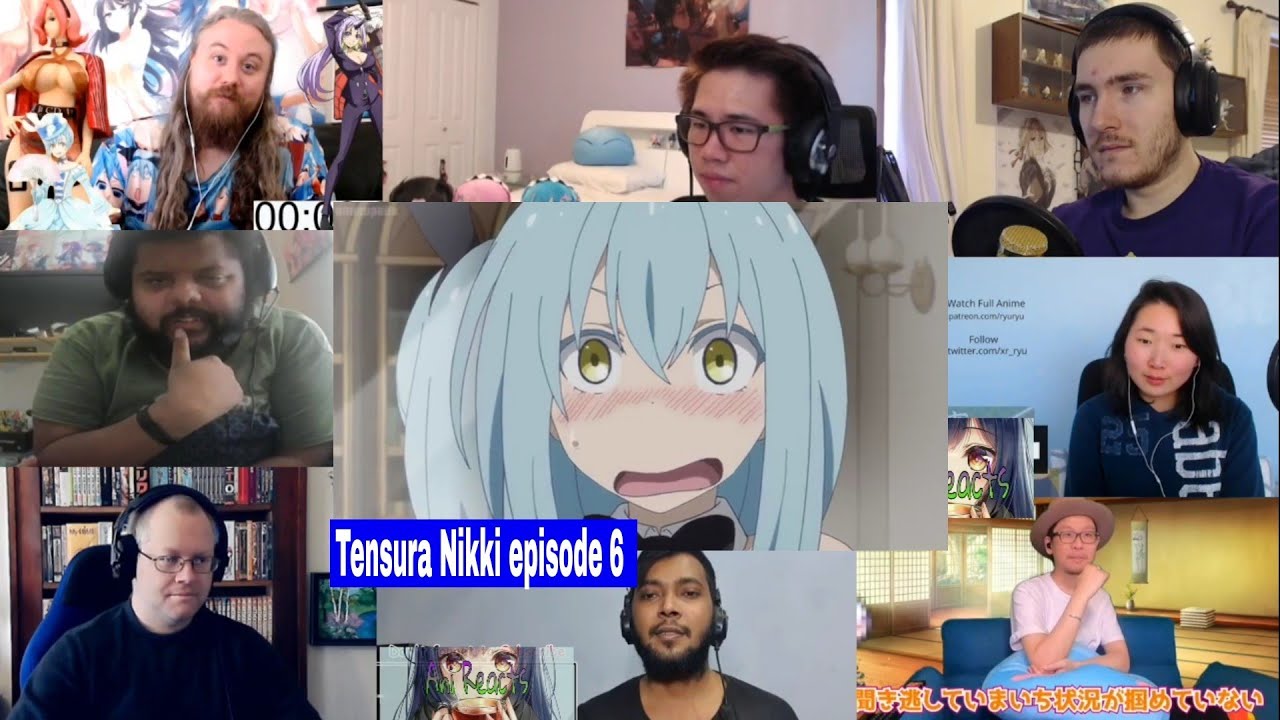 The Slime Diaries Episode 6 Reaction Mashup 転スラ日記 6話 反応 Yayafa