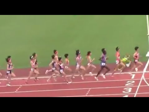 14山梨インターハイ陸上 女子3000m予選3組 Yayafa