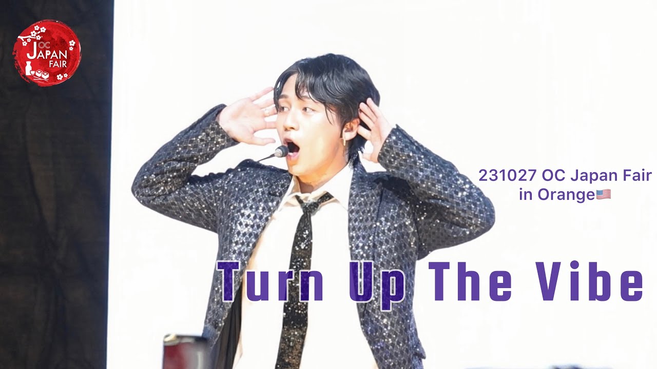 [4K] 231027 Turn Up The Vibe【松田元太 Focus】Travis Japan OC Japan Fair in